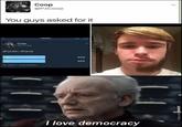 Coop @PzCoop You guys asked for it Coop should i shave 50% 50% 22 votes Final rosults I love democracy