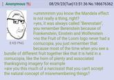 08/29/23(Tue)13:51:36 No.186676362 >ummmmm you know the Mandela effect is not really a thing, right? >yes, it was always called "Berenstain", you remember Berenstein because of Frankenstein, Einstein and Wolfenstein >no the Fruit of the Loom logo never had a cornucopia, you just remember that because most of the time when you see a bundle of different fruit together like that it is held in a cornucopia, like the horn of plenty and associated thanksgiving imagery for example >are you this much of a narcissist that you can't accept the natural concept of misremembering things? : Anonymous 8 KB PNG