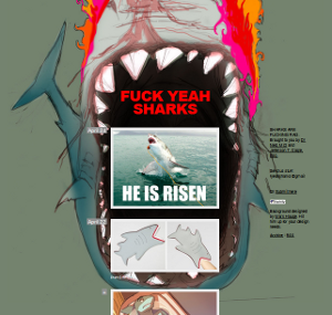 F--- YEAH SHARKS HE IS RISEN