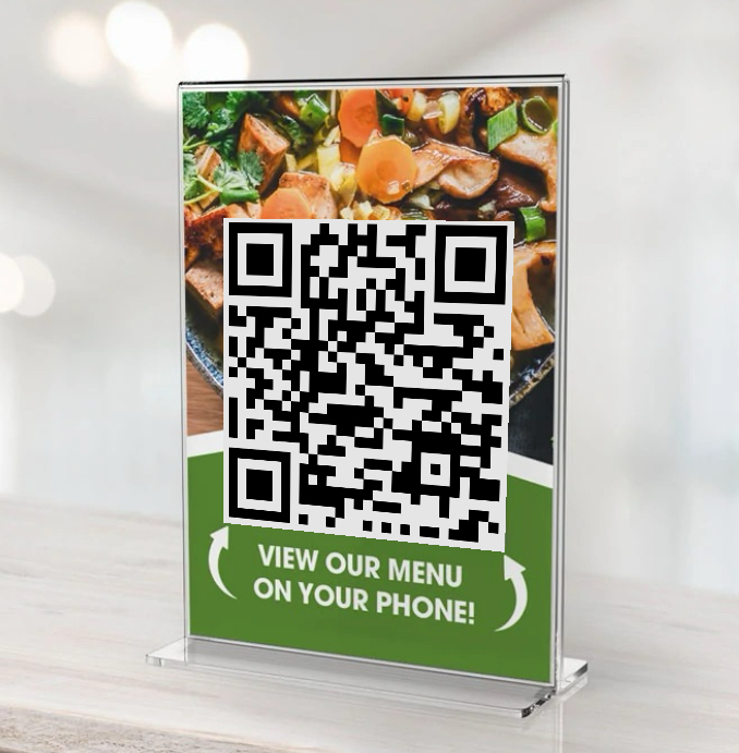 VIEW OUR MENU ON YOUR PHONE!