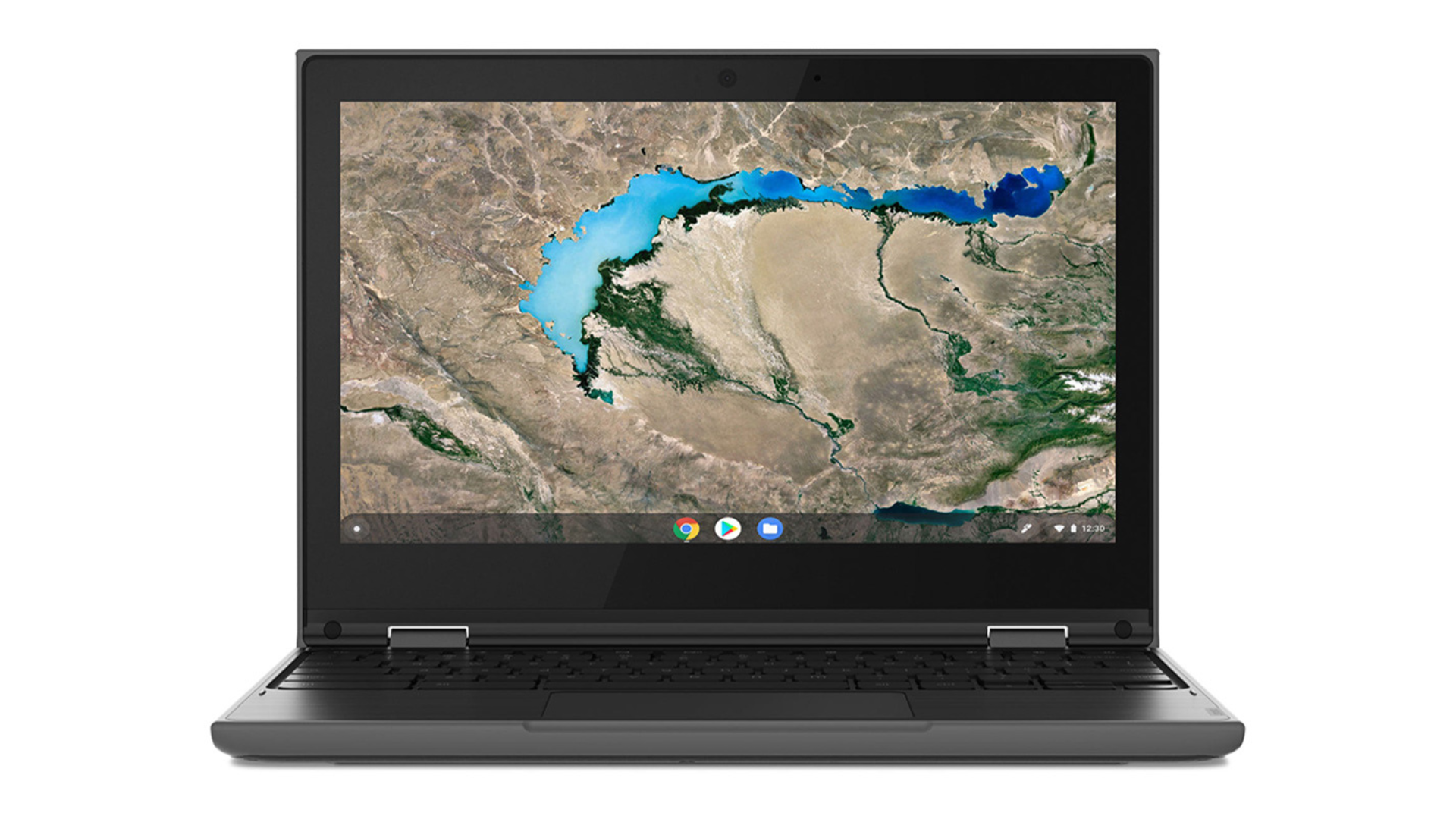 Black Lenovo Chromebook