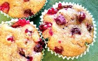 Salvo-lutions: Healthy Cranberry-Banana Muffins