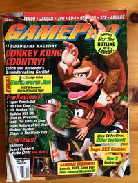 GamePro magazine cover, 1994,#magazine#GamePro