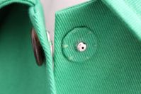 I'm making a jacket which calls for non-functional buttons over snaps and since the garment will be worn such that the male side of the sn...