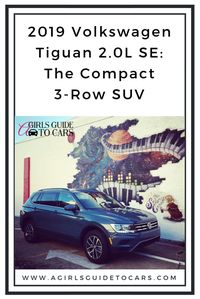 This cute compact SUV seats 7 instead, has great storage, a comfortable ride, & starts under $30k. Hello, 2019 Volkswagen Tiguan! #volkswagen #volkswagentiguan #volkswagentiguaninterior #suvcrossover #compactsuv #vehiclesunder30K #3rdrowsuv