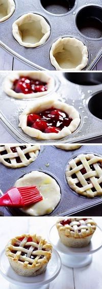 Mini Pies in a Cupcake Tin More