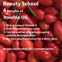 #Rosehipoil has some amazing skin #benefits. Hence we use it in our products!