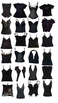 #clothes black tops
