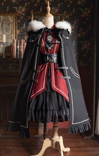 New Release: 【-Judgment In Your Heart-】 #MilitaryLolita OP Dress, Cape and Hat

◆ Shopping Link >>> https://lolitawardrobe.com/search/?Keyword=Judgment+In+Your+Heart