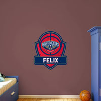 Officially Licensed NBA Removable Adhesive Decal