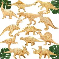 Amazon.com: Metallic Gold Plastic Dinosaurs Figurine Toys, 12PCS Jumbo Golden Dinosaur Figures for Boys Girls, Baby Shower, Bridal Shower Decorations, Kids Dino Themed Birthday Party Supplies Cake Topper : Grocery & Gourmet Food