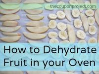 How to Dehydrate Fruit in the Oven | The Coupon Project