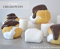 S'more Cream Puffs