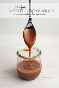 Perfect Salted Caramel Sauce