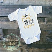 I'm Proof that Miracles happen- Baby Bodysuit- Baby Miracel Shirt- NICU Baby- Premie Baby by SaltySeaKisses on Etsy