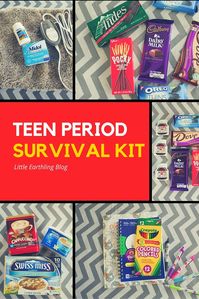 How to create a period survival kit for your teen.