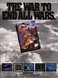 Contra Force is the third and final game in the series released for the NES. It was originally scheduled to be released in Japan as Arc Hound, a title completely unrelated to the Contra series, but Konami decided to cancel the Japanese release and localise it for release in America as a Contra game.