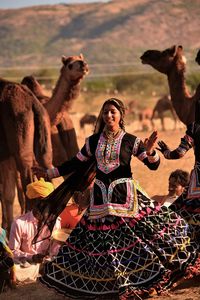 kalbelia dancer, india | traditional dance