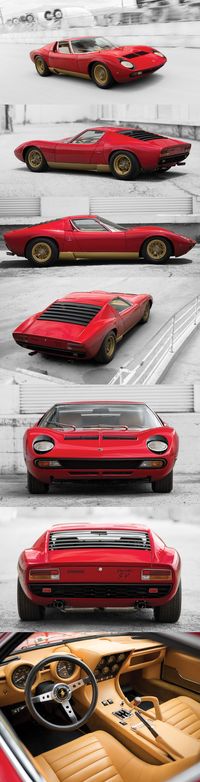 1971 Lamborghini Miura P400 SV by Bertone