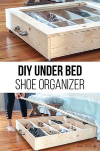 Under Bed Shoe Storage goodhousemag