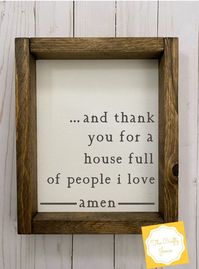 "This adorable canvas sign would be a great gift for any occasion!  This canvas panel sign measures 8.75\"x10.5\"x1.25\" INCLUDING FRAME and is made with heat transfer vinyl.   There is a metal sawtooth hanger attached on the back for easy hanging. Don't have anywhere to hang it? No worries! This sign can easily stand up on your counter or shelf! **Please feel free to message me if you have any questions! Shipping: I try to get your item to you as quickly as possible. If you need it by a certain date, please message me to let me know. Thank You for shopping with us!"