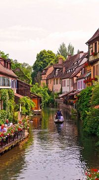 Tourists know Colmar (France) as the capital of Alsatian wine, an ultra-classy white variety. They also know Colmar for its quaint canals. Long ago, the canals in Colmar's "Little Venice" were buzzing with butchers, fishmongers and tanners.
