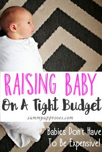 Loving this outlook that babies don't have to be expensive. This really breaks down how you can save and stock on necessary baby items. Families really can grow without breaking a tight budget and keeping their financial well being in tact!
