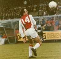Johan Cruyff of Ajax Amsterdam in 1971.