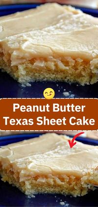 Indulge in the rich and comforting flavors of our Peanut Butter Texas Sheet Cake. This delectable dessert combines the nutty goodness of peanut butter...
