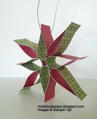 Vickie Lou Designs: Heartwarming Hugs 3D Star Christmas Tree Decoratio...