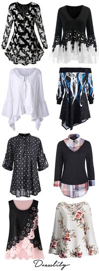 Buy the latest plus size t shirts for women at cheap prices,best plus size t shirts at Dresslily.com.#plussize#tshirt