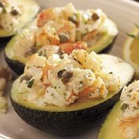 Shrimp Salad-Stuffed Avocados