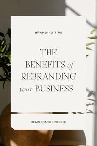 The idea of rebranding can be pretty exciting and rejuvenating for some. For others, it may feel quite daunting and overwhelming. Regardless, rebranding can bring great results to your business especially if you’re entering a new season of growth. These branding strategies will help you identify if you need to rebrand your business. | branding your business | brand identity inspiration | brand marketing