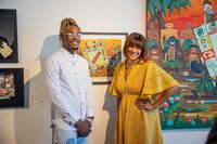 Van Hunt and Dame Dash Catch Vibes At BUTTER Art Fair, Which Raised Nearly $300,000 in Sales for Black Artists - EBONY