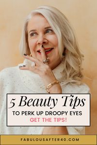 Unlock the secret to brighter, more youthful eyes! Dive into our latest blog post: '5 Beauty Tips to Perk Up Droopy Eyes in Older Women.' Explore expert advice and beauty hacks to rejuvenate your look. Say goodbye to tired eyes and hello to a more vibrant and confident you!