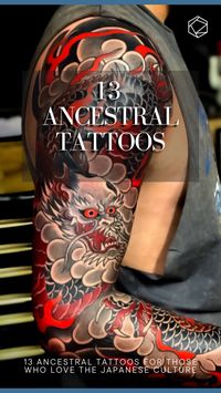 A traditional Japanese tattoo is instantly recognizable on sight because it is unique and striking.