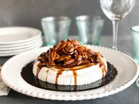 Low FODMAP “Kahlua” Pecan Brown Sugar Baked Brie