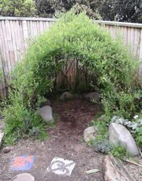 Creating a Natural Play Area with Protected Spaces — Reggio-Inspired Teaching & Parenting