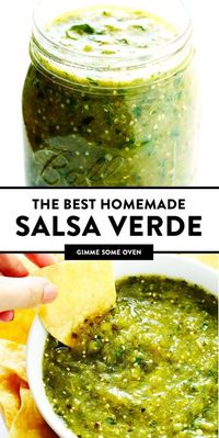 Learn how to make authentic, delicious, and irresistible homemade Salsa Verde with this quick and easy recipe!