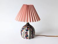 Danish BANGHOLM 1960s Vintage Table Lamp. Scandinavian Hand Painted Beauty. Plug Type: European or American. Made in Denmark by Hand. - Etsy