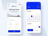 App for rent apartment (Design test assignment) by Prakhar Neel Sharma | Dribbble | Dribbble