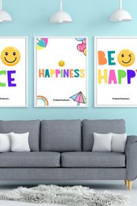 ❤🦋❤ Be happy, Be nice printable wall art for kids is perfect wall art for your children, it is a great fit for Schools, Homeschools, Nursery, etc. ❤🦋❤ You will get a 60% discount code after the successful purchase of any item in our shop, as a thank you gift. ❤🦋❤ Are you a teacher? Please feel free to email us and get a 60% Discount Code for a limited time as an appreciation for your efforts. ❤🦋❤ Thanks for shopping with us.