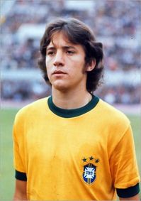 Leivinha of Brazil in 1973.