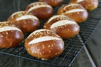 pretzel rolls