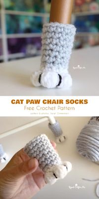 5 Chair Socks Crochet to Protect Your Floors - Your Crochet