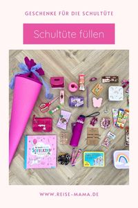 Über 130 Ideen, was Du in die Schultüte füllen kannst. Nützliches für den Schulanfang, Mutmacher, Geschenke für Mädchen, Geschenke für Jungs, Bücher zum Schulanfang, Spiele für die Pause und vieles mehr... Schau doch gerne mal auf meinem Blog vorbei...