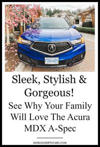 You could choose the 2019 Acura MDX A-Spec for your family based solely on looks. But don't let this sleek, stylish, 3-row SUV fool you; it's powerful, too. #acuramdx #acura #acuramdxinterior #acurasuv #suv #familysuv #familycar #gorgeouscars #carbrandswelove #performancesuv