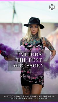 If our body is enough to make any outfit look good, it’s only fair to decorate our silhouette, so it will look great on its own. One way of doing this is with tattoos.