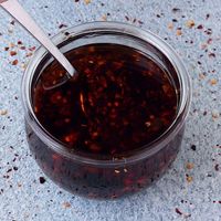 This addictive condiment is spicy, salty and savory and you will be adding it to everything. The delicious crunchy bits are super flavorful.