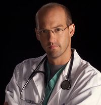 Dr. Mark Green was a lovable, heroic doc on ER.  He ended up getting and dying of a brain tumor on the show.  VERY SAD!